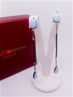 Orecchini Rosso Prezioso Donna in Argento Onice RP-BN-OR - RP-BN-OR